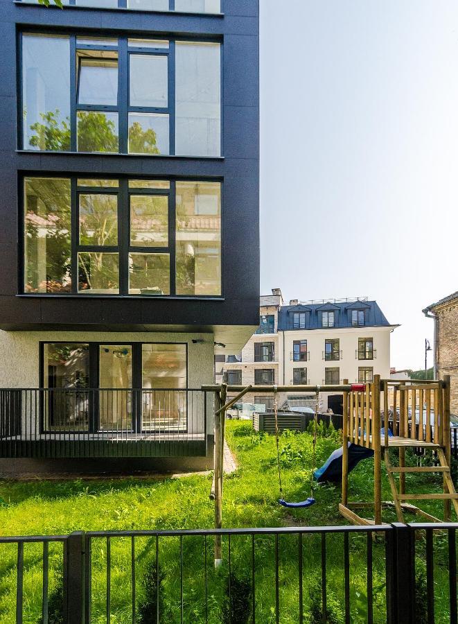 Happy Inn G, Self Check-In, Terrace, Underground Parking فيلنيوس المظهر الخارجي الصورة